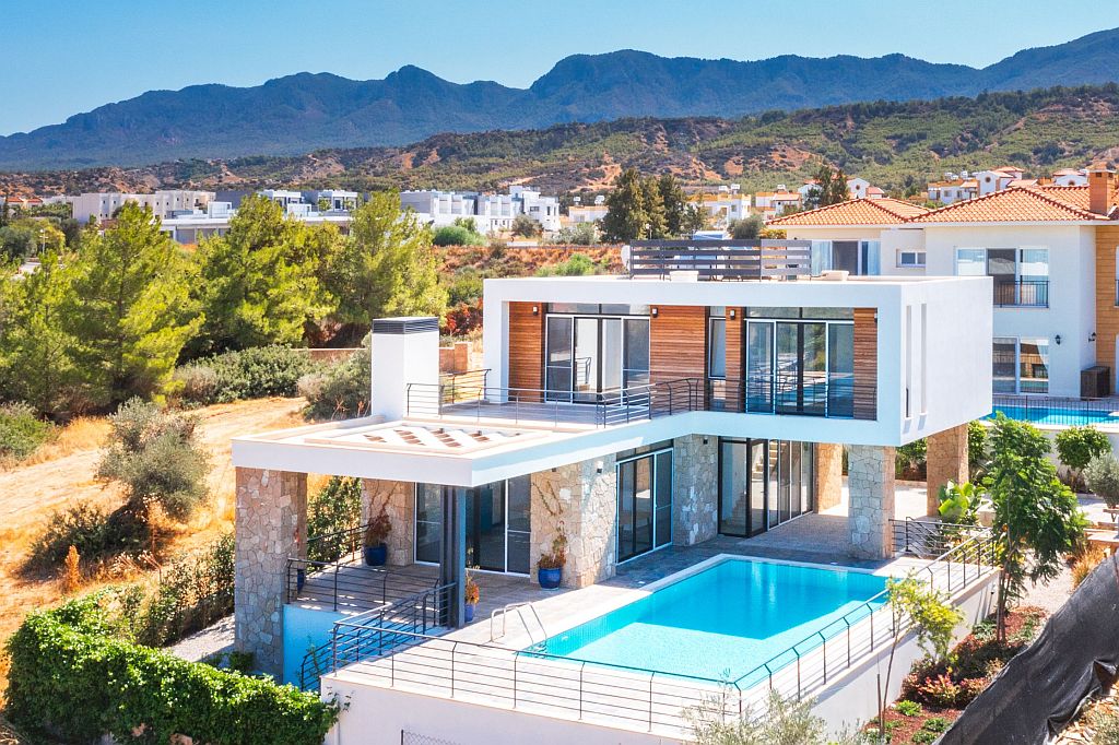 modern villas for sale esentepe